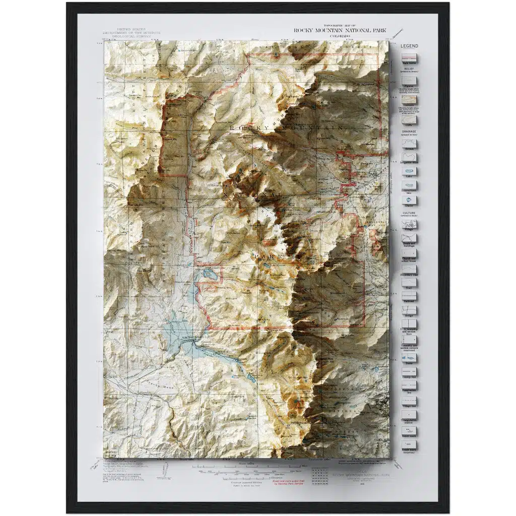 Rocky Mountains Map
