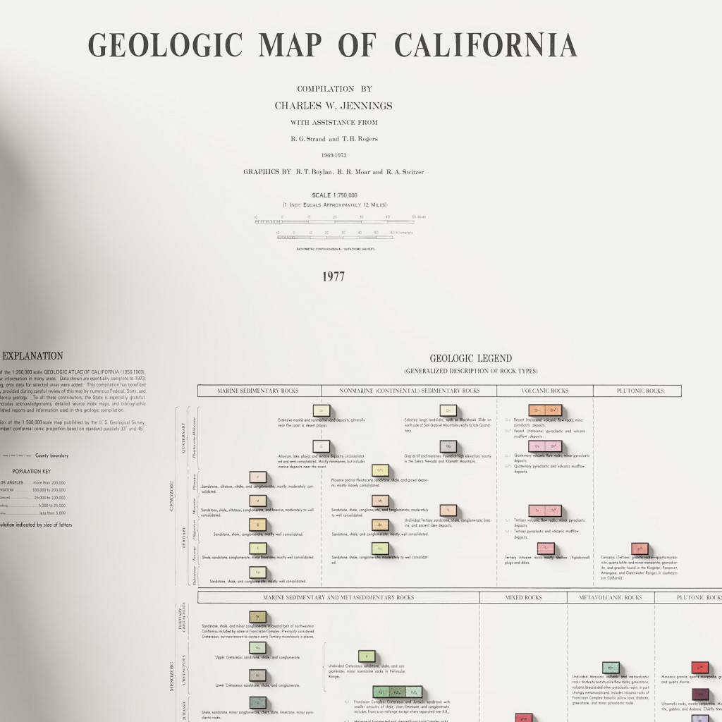 California geologic map 1977