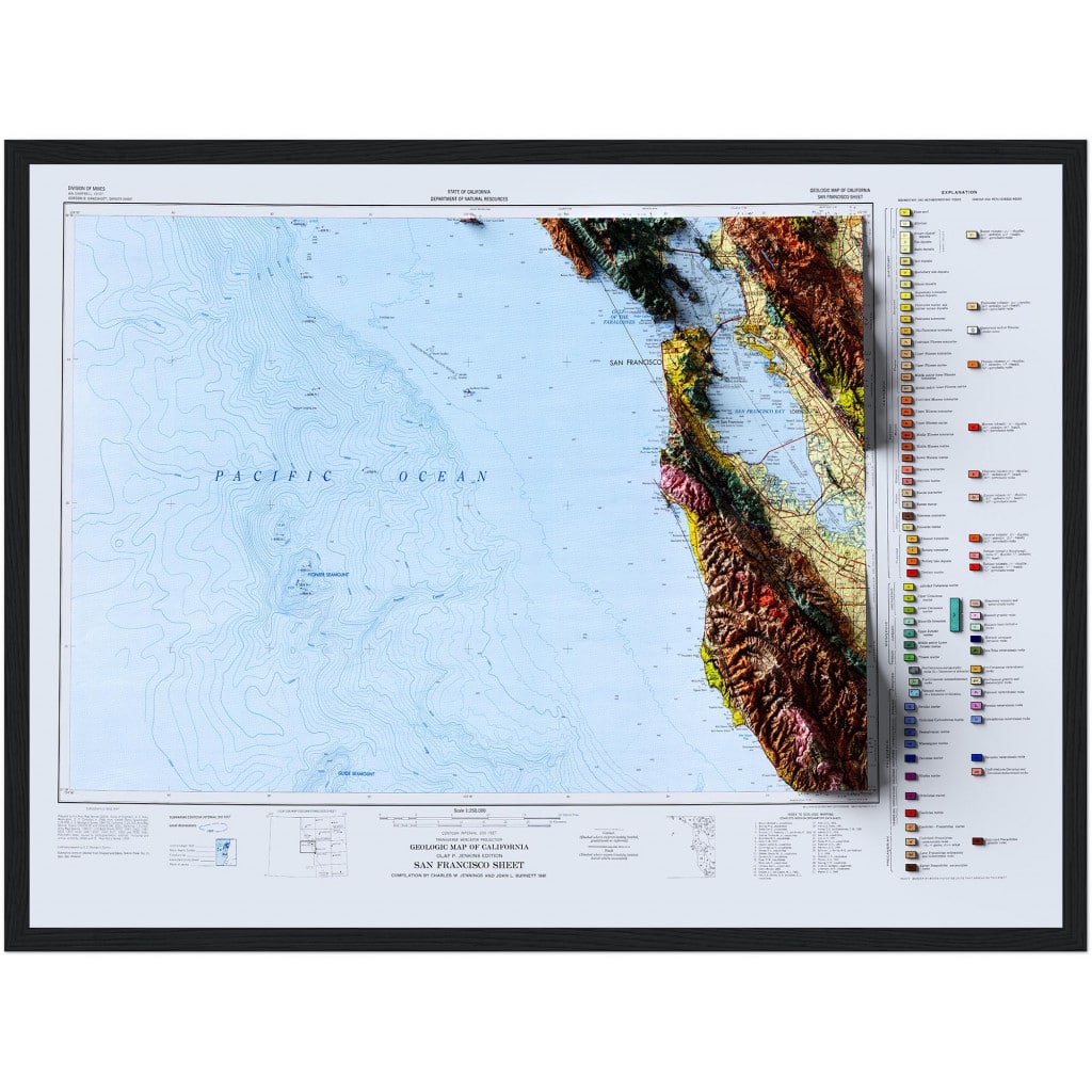 San Francisco Relief Map