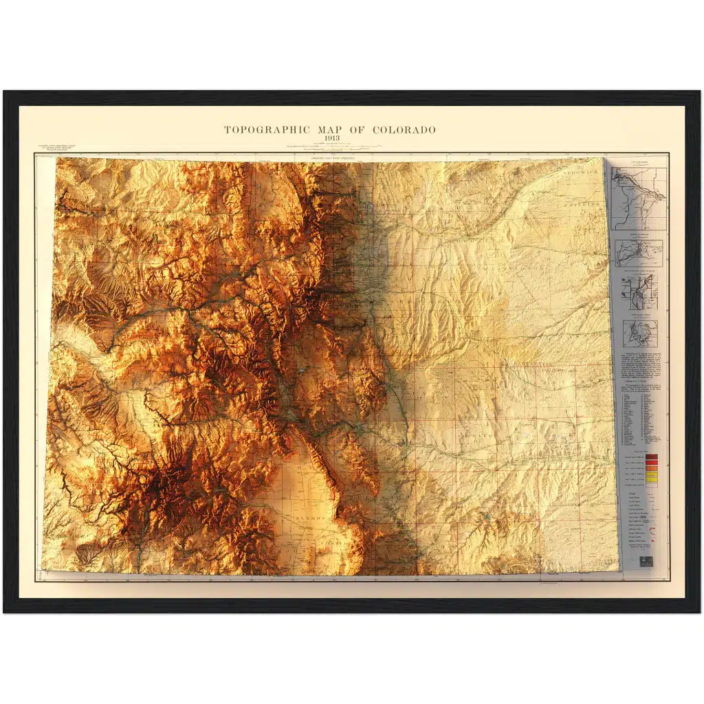 Colorado Topographic Map