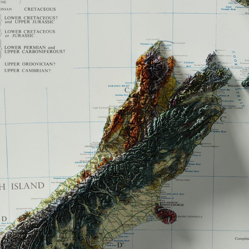 New Zealand Geological Map