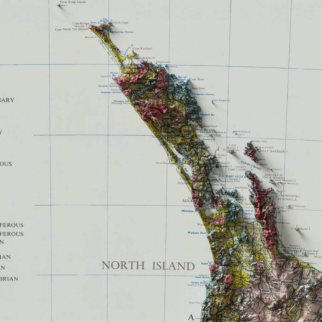 New Zealand Geological Map
