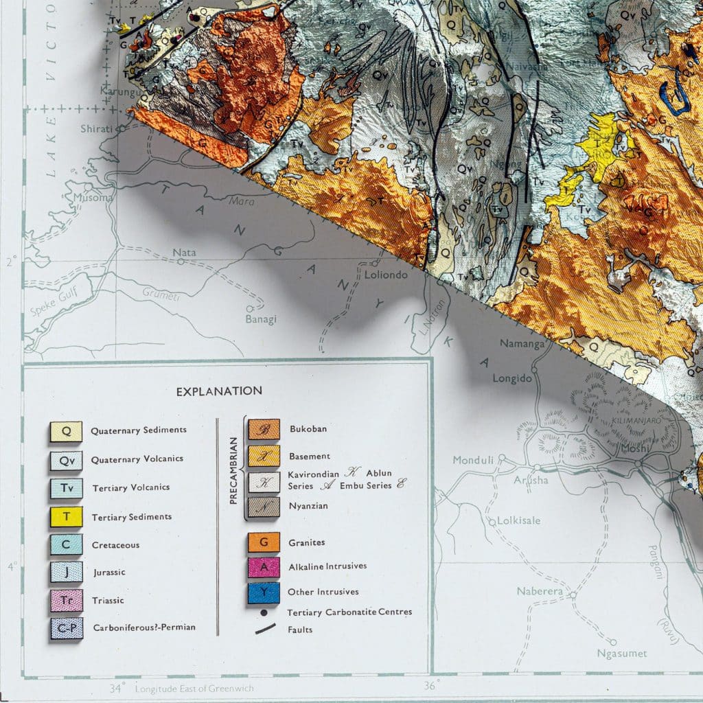 Kenya Geologic Map