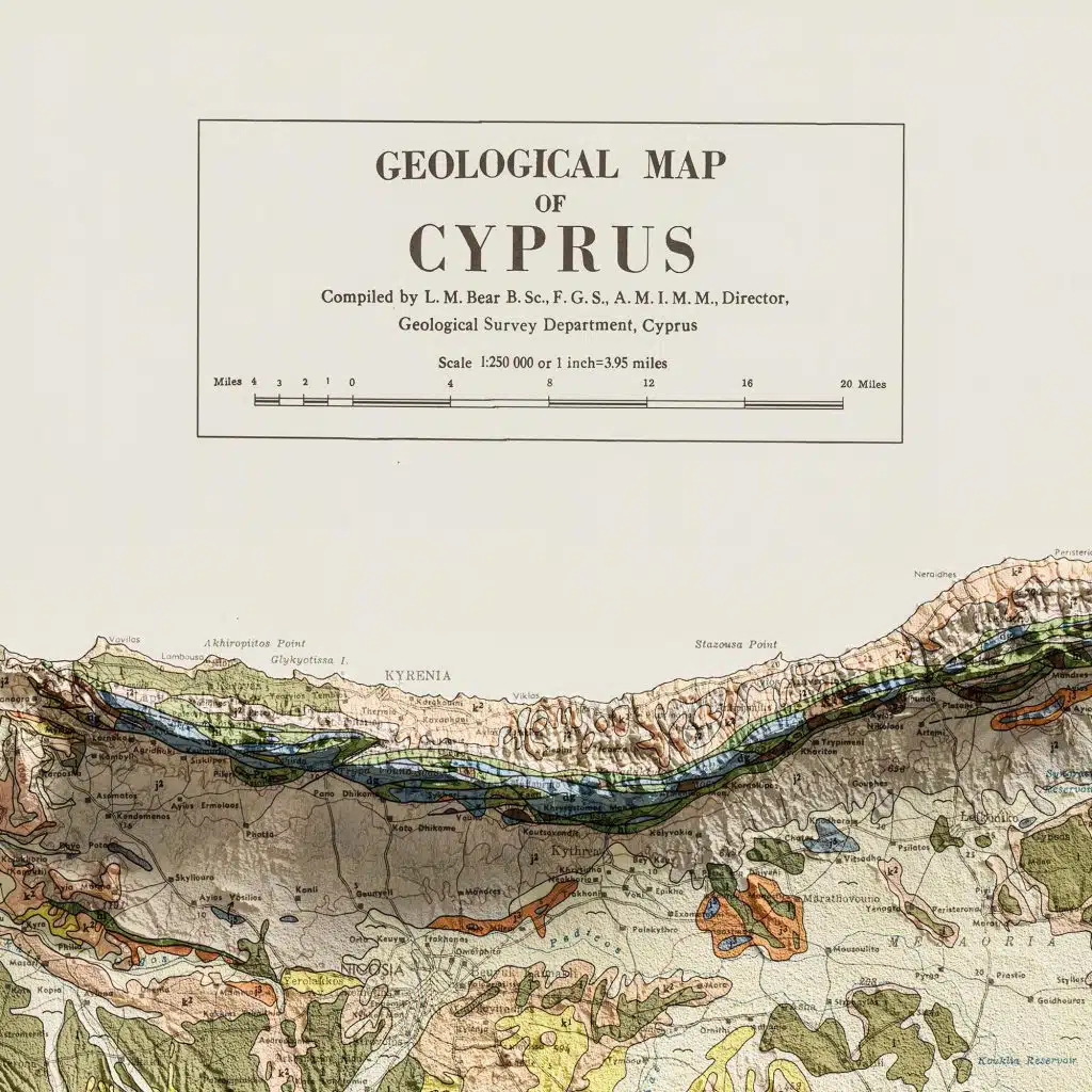 Cyprus 1969 Geologic Map-Z1