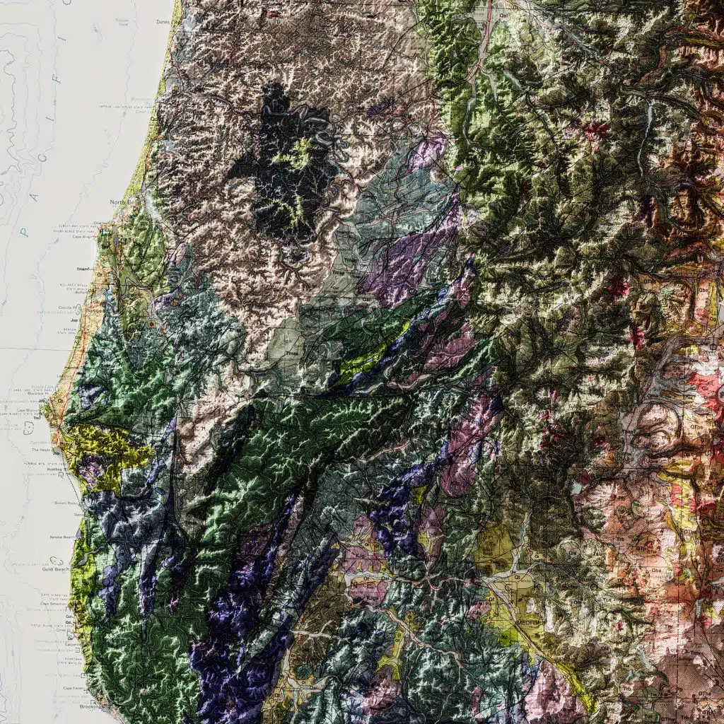 Geologic Map Of Oregon