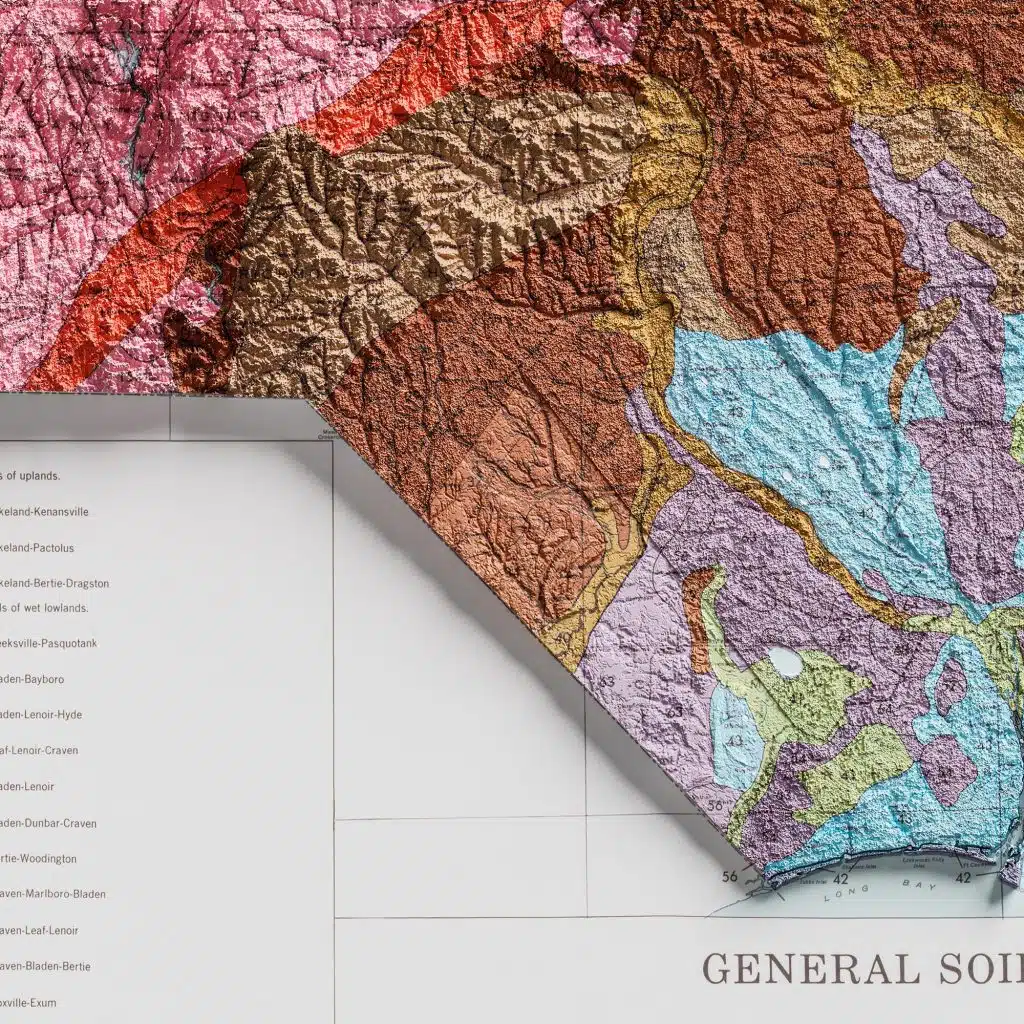 North Carolina Geologic Map