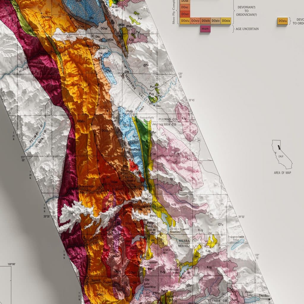 Sierra Geologic Map